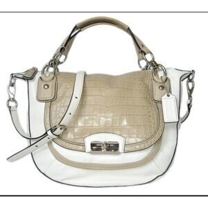 Coach Kristin Spectator Leather Round Satchel NWT